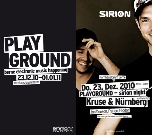 Playground - Sirion Night w/ Kruse & Nürnberg