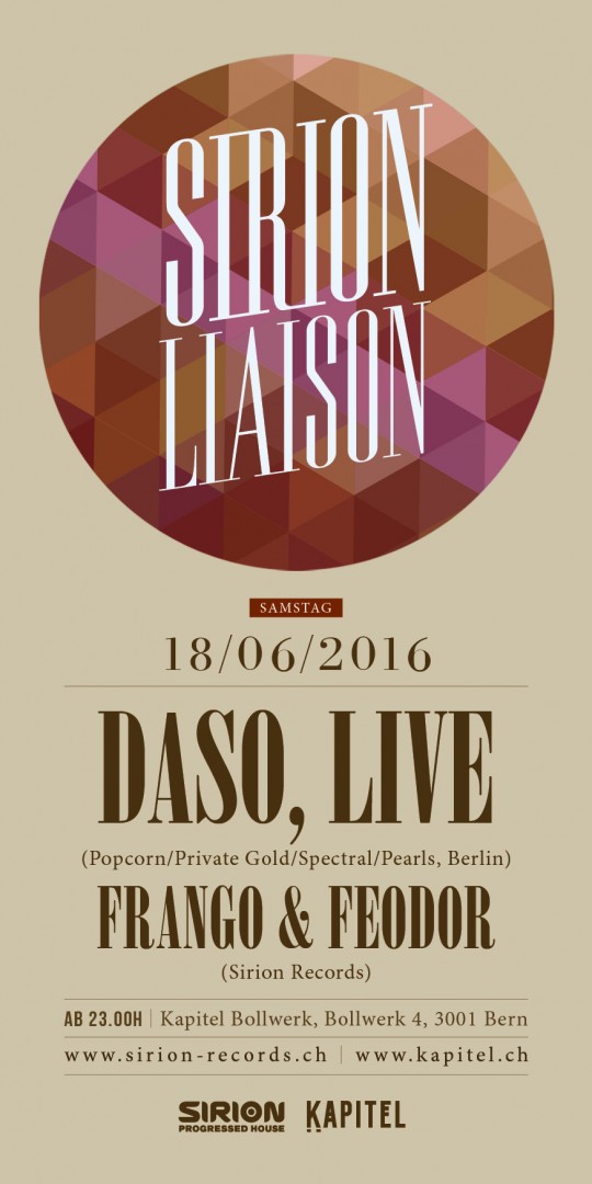 Sirion Liaison w/ Martin Patiño (Daso live)