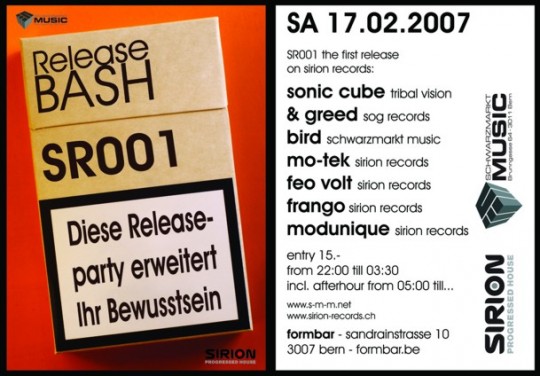The Bash - Release Party w/ Sonic Cube & Greed